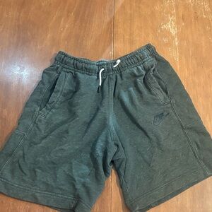Nike Charcoal Gray Sweat Shorts